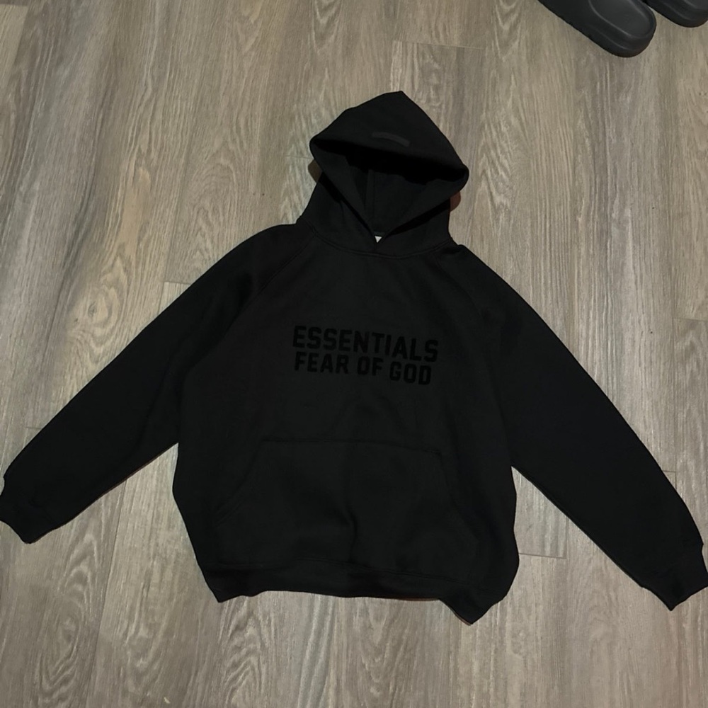 Essentials Fear of God Hoodie Black